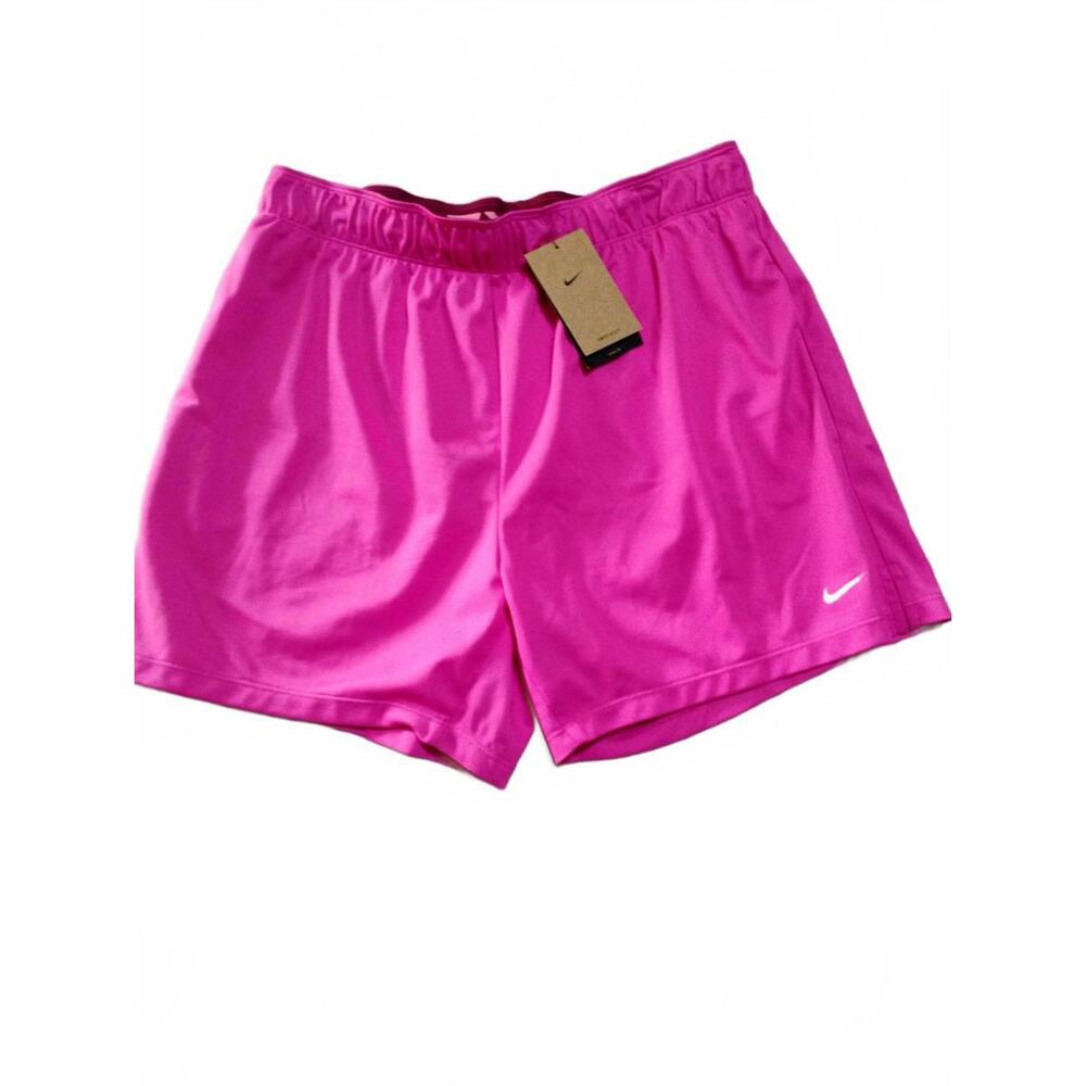 Nike Loose Fit Women’s Shorts Dri Fit Size Large Hot Pink